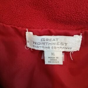 Great Northwest Red Vest XL